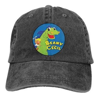 Retro Cartoon Bean A Cecil šiltovku kovbojský klobúk, čiapku Kovboj v tomto článku Klobúky Mužov a žien čiapky