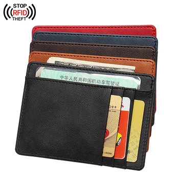 ZONGSHU držiteľa Karty ultra tenké vizitku preukazu totožnosti držiteľa Karty kreditné karty box Tenkú Peňaženku muž držiteľa karty